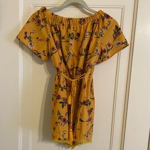 Star Ivy summer romper Small